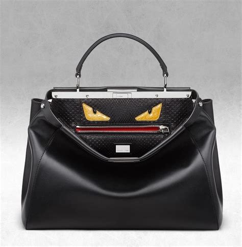 fendi peekaboo monster mini